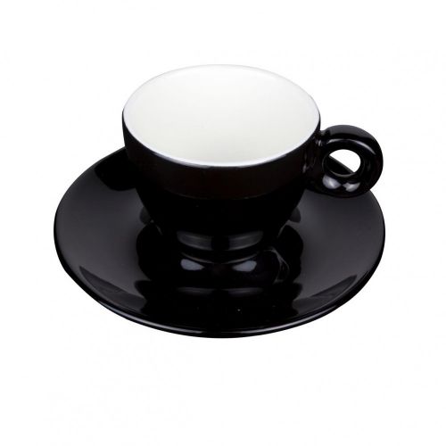 Rondo Koffie 15 cl. Tasse und Untertasse SET bedrucken Rondo Koffie 15 cl. Tasse und Untertasse SET bedrucken